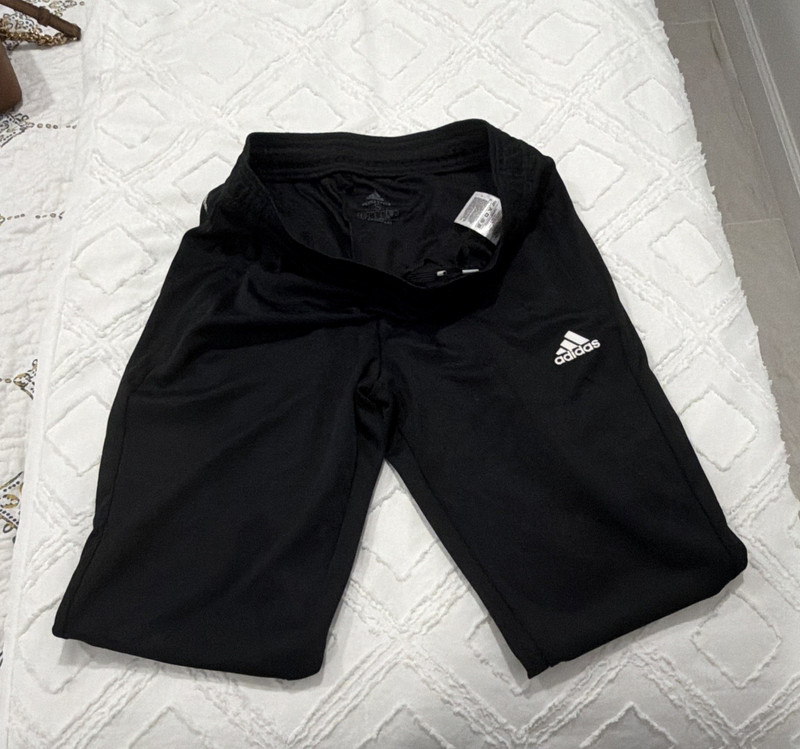 adidas Primegreen AEROREADY Women’s Black Pull-On Knit Pants Size S