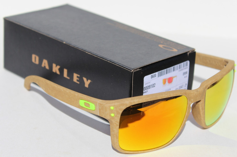 OAKLEY Holbrook POLARIZED Sunglasses Matte Stone Desert/Prizm Ruby OO9102-Y8 NEW gallery