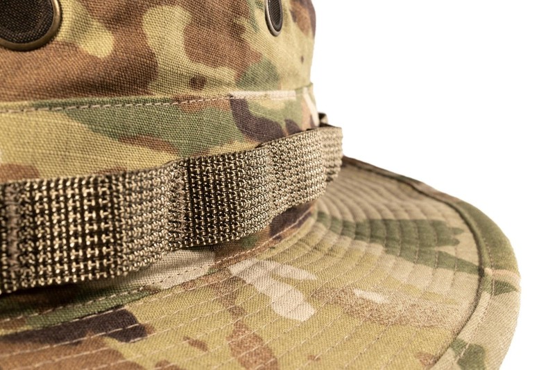 Men's Olive Drab NYCO Ripstop Camouflage Boonie Sun Hat for Outdoor Activities gallery