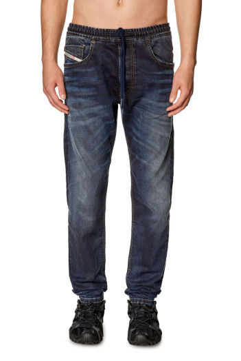DIESEL 2030 D-Krooley 09I18 Jogg Men Jeans W34 Blue Faded Distress RRP350 *