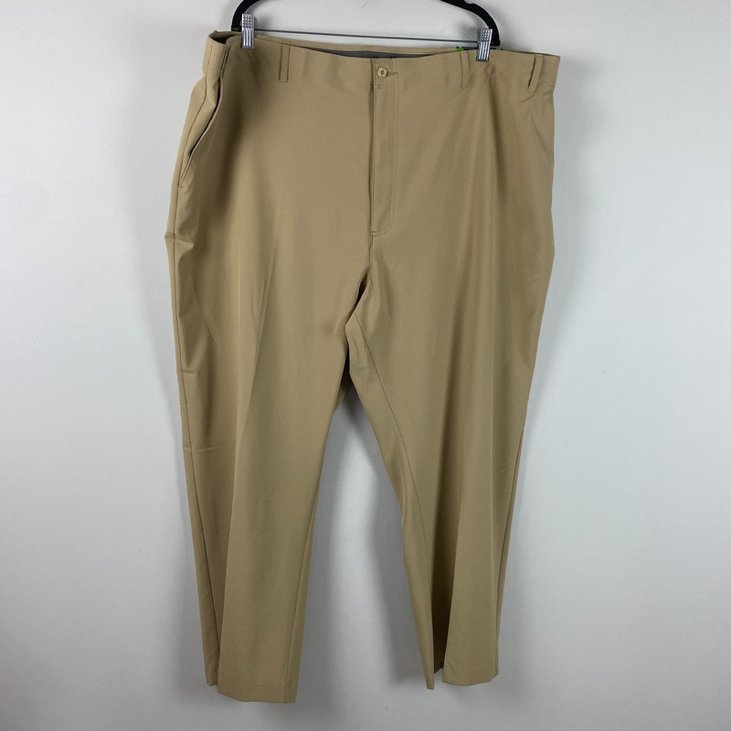Ben Hogan Performance Pants Stretch Fabric Size 50×30 Chinchilla Beige Golf