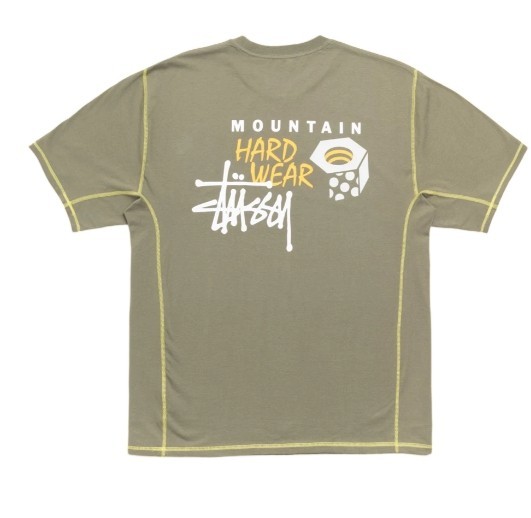 Stussy x Mountain Hardwear T-Shirt Mission Olive M Size