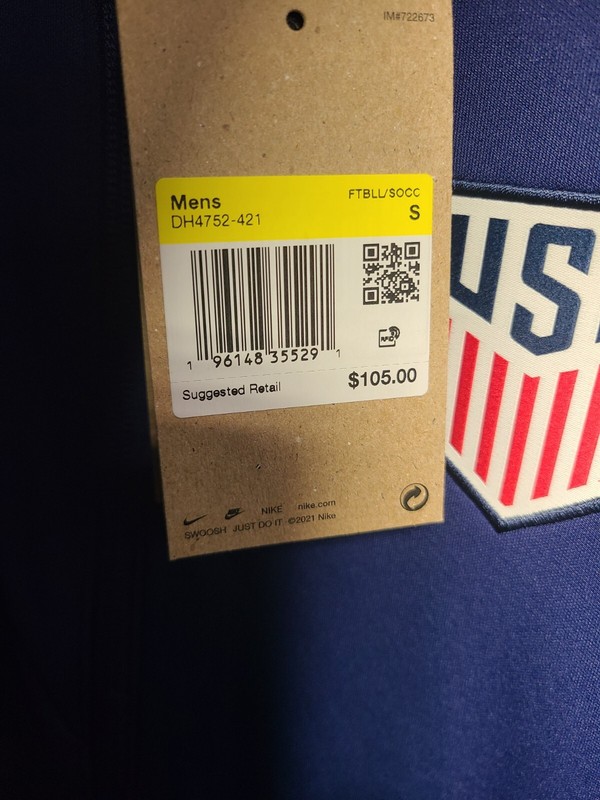 Nike USMNT USWNT US Soccer On-Field Training Jacket Slim Fit DH4752-421 S M L gallery