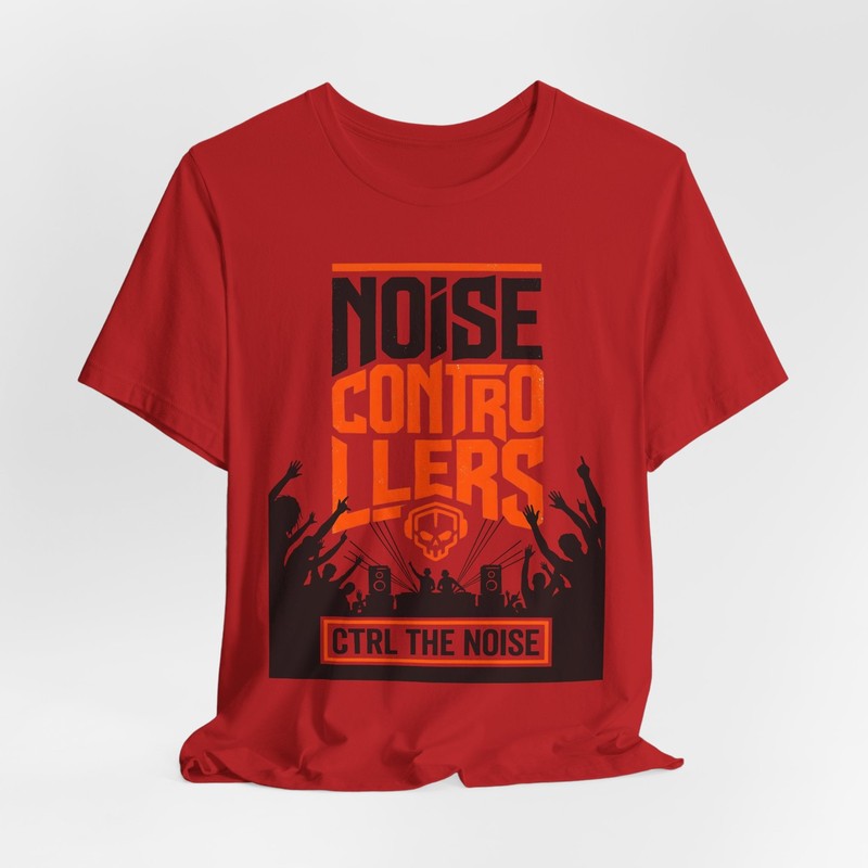 Noisecontrollers Hardstyle Unisex Tee | Ctrl The Noise Concert Graphic Shirt