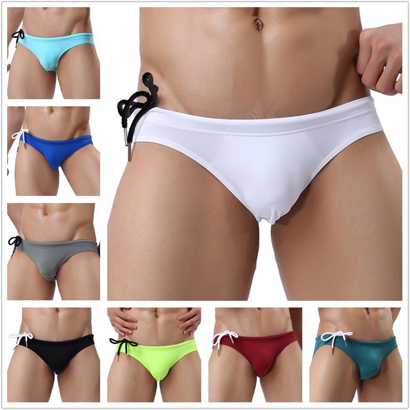BRAVE PERSON men swimwear swim underwear Briefs Bikini Beachwear swimming trunks