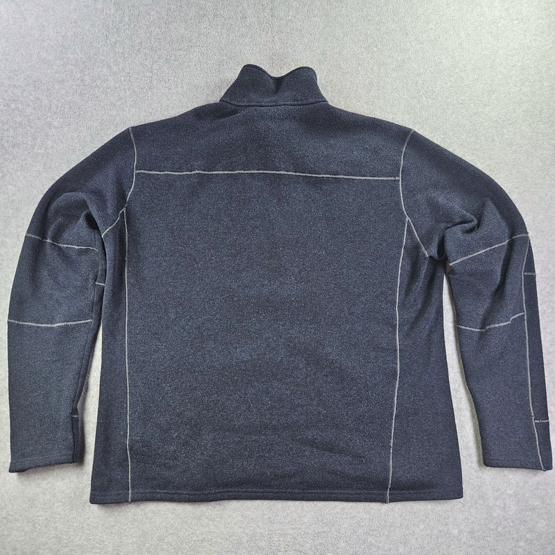 Kuhl Interceptr Fleece Pullover Mens XXL Blue 1/4 Zip Outdoor Hiking Performance gallery
