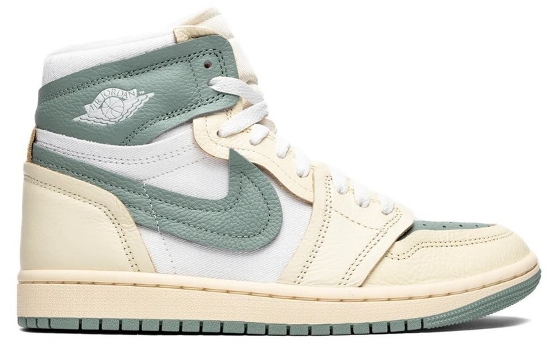 Women’s Jordan 1 MM High Legend Sand/Jade Smoke-Sail (FB9891 104) – 6
