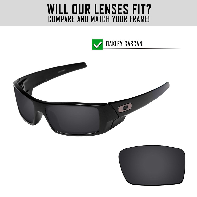 Anti Scratch Polarized Replacement Lenses for-Oakley Gascan OO9014 Options gallery