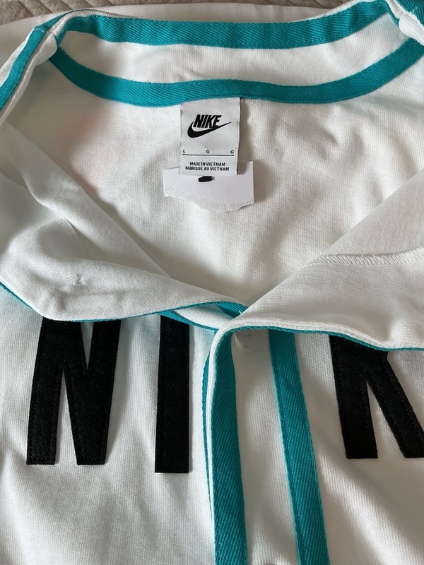 Nike Sportswear Baseball Jersey The Next Wave HJ9001-100 Men's Size Large, New gallery