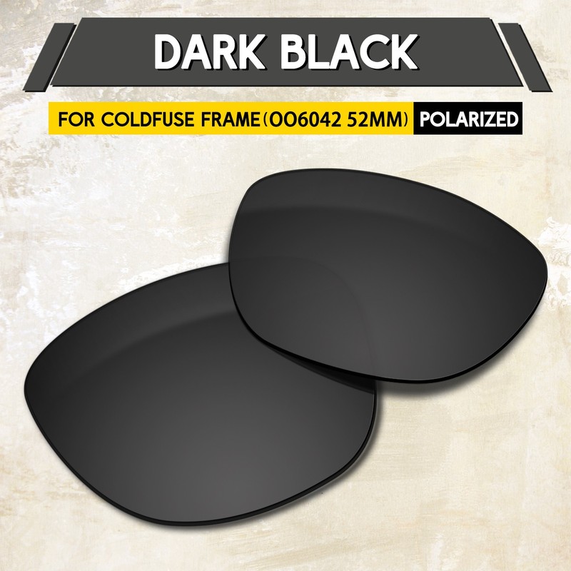 1.5MM POLARIZED Replacement lens for Oakley Coldfuse OO6042 52mm Frame