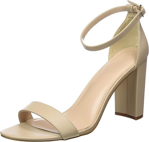 New Size 9 1/2 «The Drop» Rebecca Strappy High Block-Heel Sandal Fast Shipping