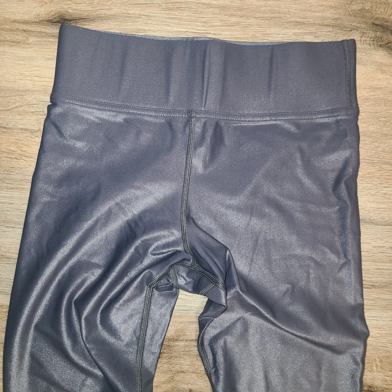 Carbon women S Takara Shine Sleek Leggings Metallic Crop gallery