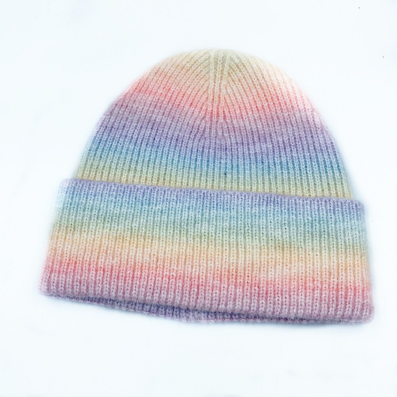 Women Knitted Crochet Winter Warm Cuff Beanie Hat Baggy Ski Skull Cap BD24454