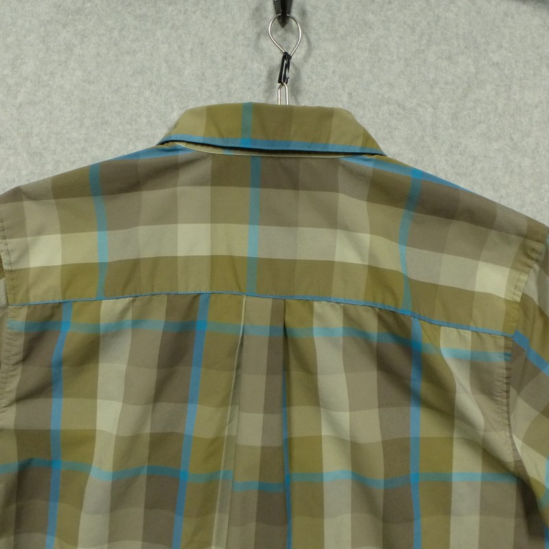 Patagonia Shirt Mens Medium Brown Plaid Lightweight Polyamide Polyester Casual gallery