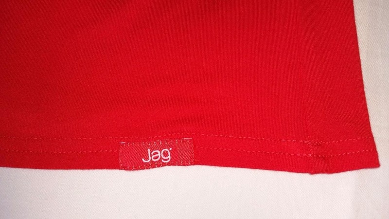 Jag S Bel-Air Stripe Pull On Dress Swimsuit Cover Up Red White Beach $68 NWT gallery