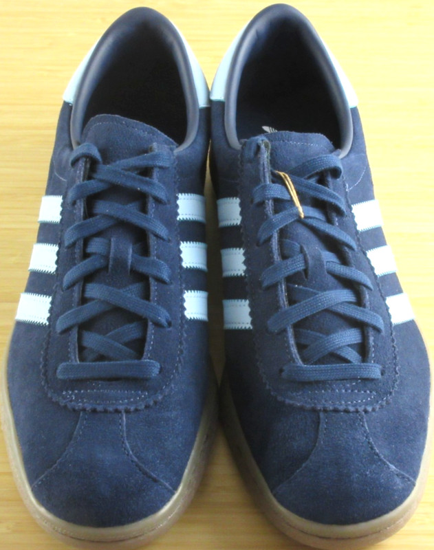 Adidas Originals Men's STADT Suede Indigo Navy Gum Sneakers Size 10.5 JQ9008 gallery
