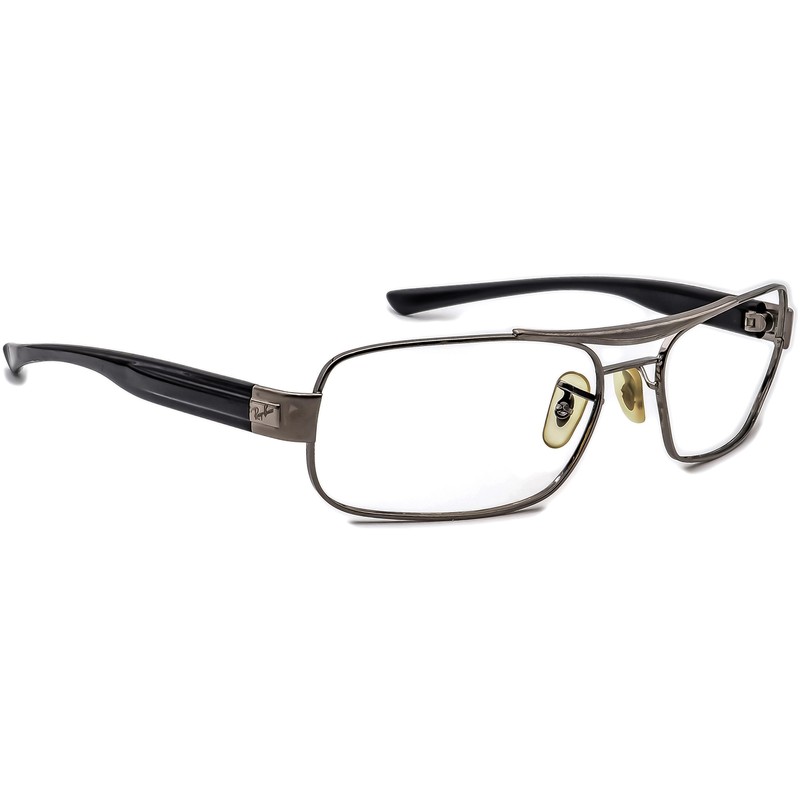 Ray-Ban Men’s Sunglasses Frame Only Silver/Black Pilot 60 mm