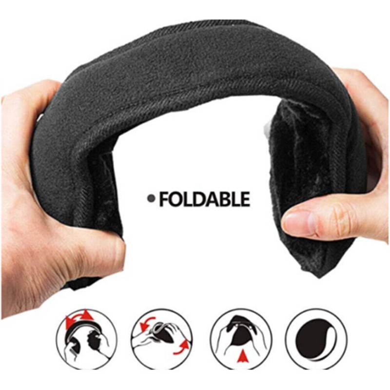 Ear Muffs Winter Ear warmers Fleece Earwarmer Men Women Behind the Head Band lot gallery