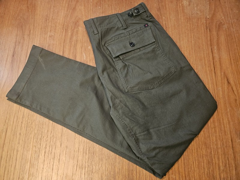 Relwen Men’s Size 38 Green Cargo Pants Outdoor Hiking GORPCore Military