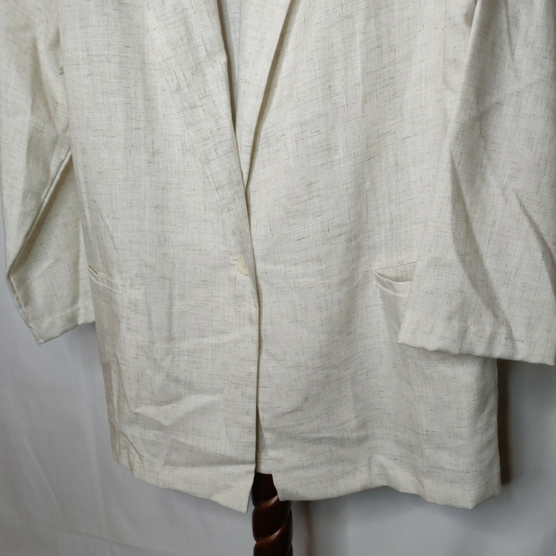 T.R. Bentley women's 9/10 2 pc. Blazer & Belted Skirt ivory heather (see below) gallery