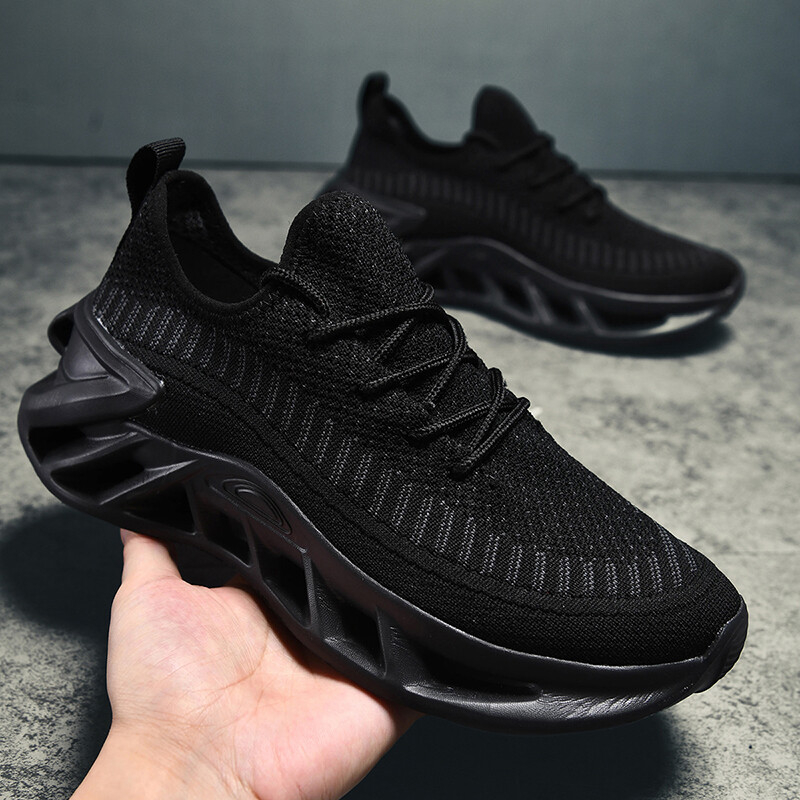 Unisex Running Shoes Trainers Breathable Mesh Soft-Sole Lightweight Sports Shoes gallery