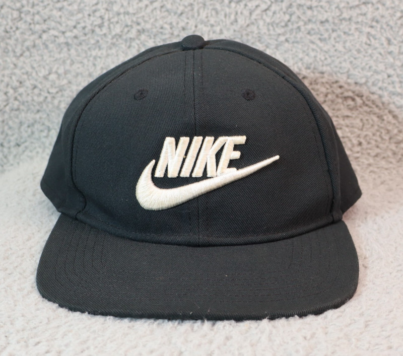Nike Dri-FIT Pro Structured Futura Cap Mens Casual Hat SnapBack Black Size S/M