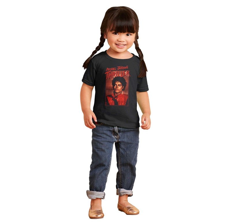 Michael Jackson Thriller King of Pop Star Toddler Boy Girl Youth T Shirt Tee gallery