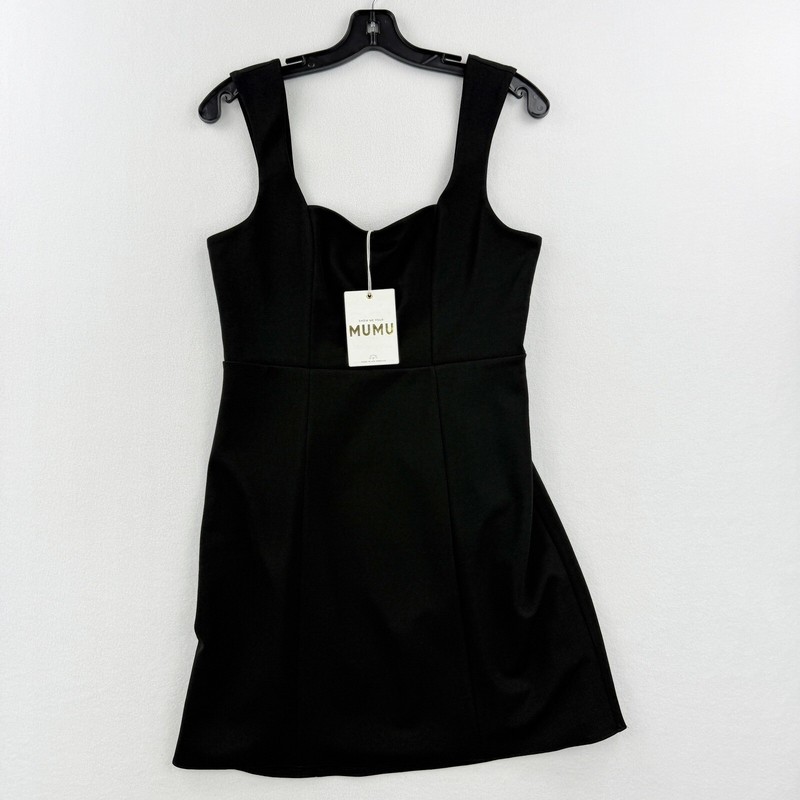 Show Me Your Mumu Size M Black Mini Sleeveless Dress Womens NWT