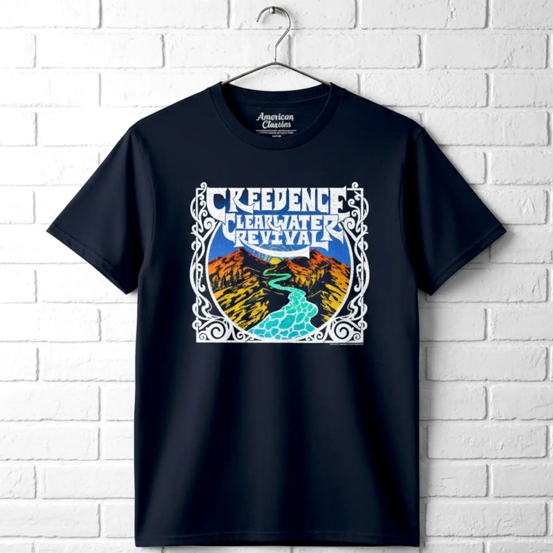 Creedence Clearwater Revival Green River Mountain Men’s T Shirt