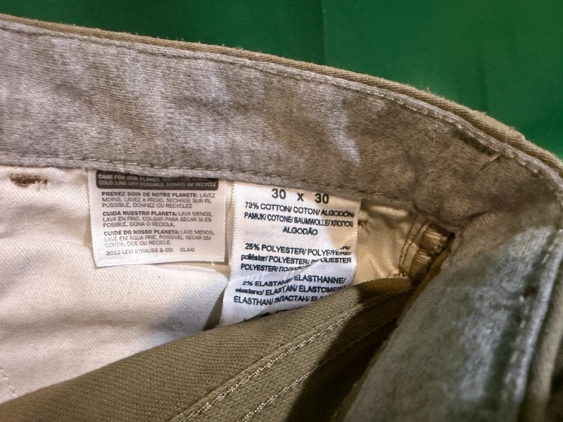 Dockers 30 Waist x 30 Length Boys Khaki Pants NEW Condition #2 BX12 gallery