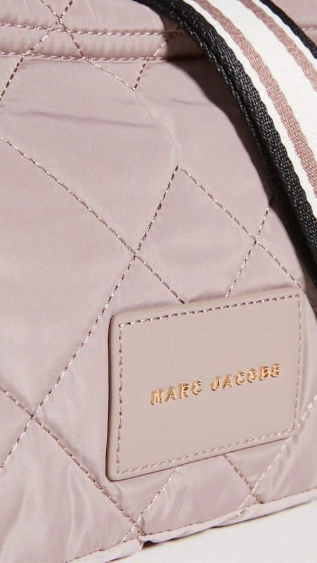 Marc Jacobs Quilted Nylon Messenger Crossbody Bag Bark New GL02304116 gallery