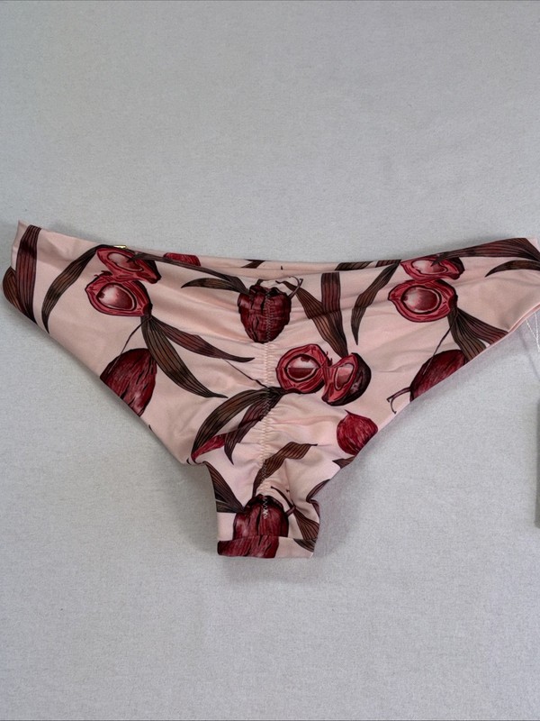 Dulzamara Bikini Bottom Only Doria Print Non Adjustable Cheeky Size Medium D12 gallery