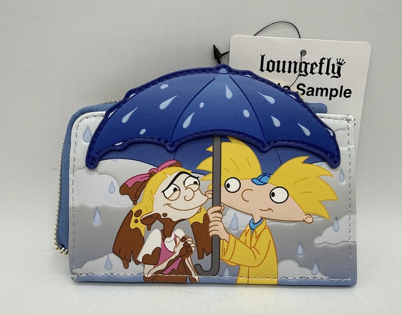 Loungefly x Nickelodeon Hey Arnold Rainy Morning Cardholder UNRELEASED RARE NWT!