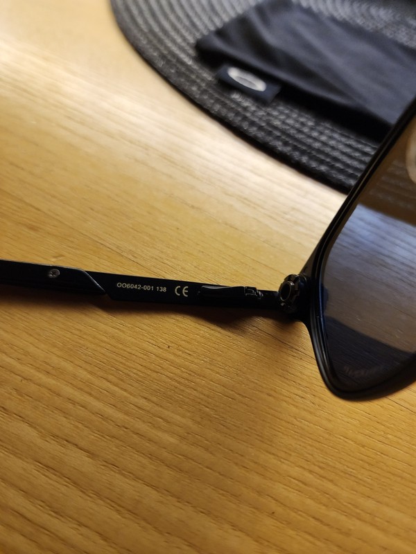Oakley Coldfuse Black Metal Metal Frame Red Prizm Polarized Lens NEW gallery