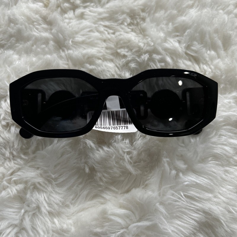 NEW Versace 4361 Sunglasses 536087 Black 100% AUTHENTIC
