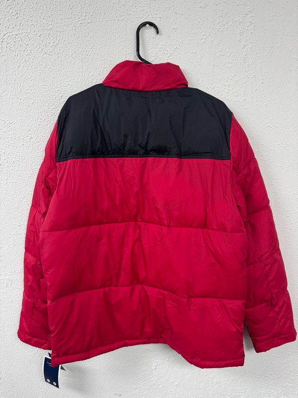 (NEW) $150 CLUB ROOM - PUFFER JACKET, RED, SIZE MEDIUM gallery