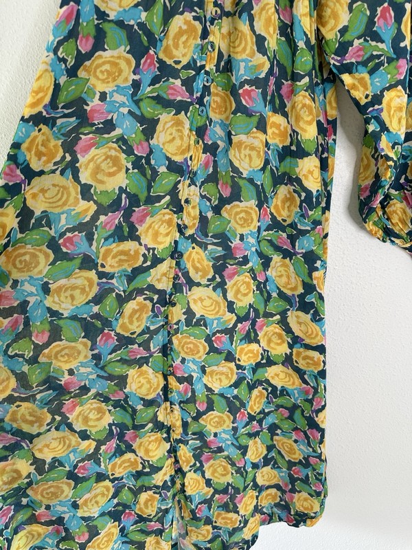 NEW Spell Islamorada Midi Dress Spell & The Gypsy Medium M Long Sleeve NO TIE! gallery