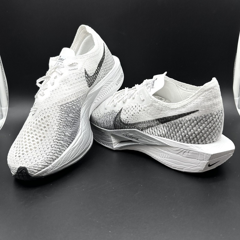 Nike ZoomX Vaporfly Next% 3 White Silver Running Shoes DV4129-100 Men Size 8 NEW