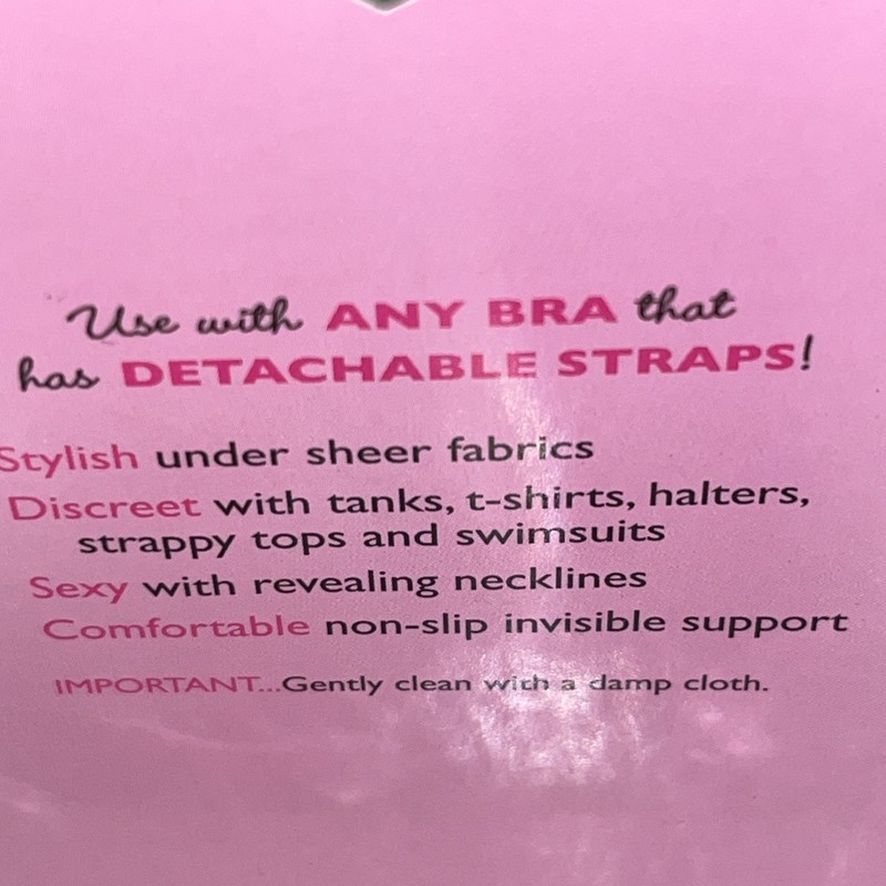 Hollywood Invisible Bra Straps 2 Count – Clear Replacement Straps Adjustable gallery