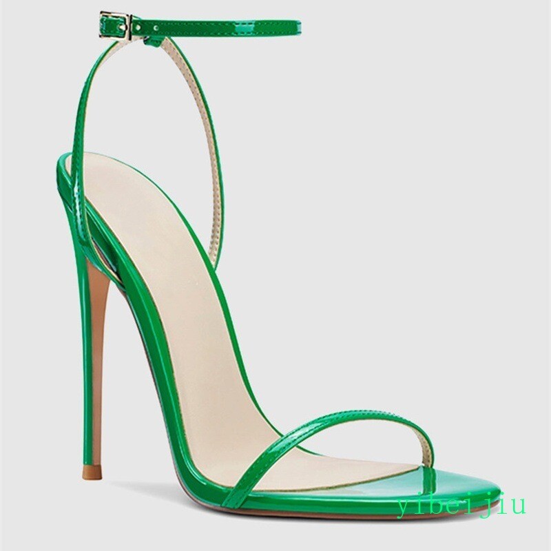 Womens Party Ankle Strap Sandals Dress High Heel Shoes Slingbacks Shoes Stiletto
