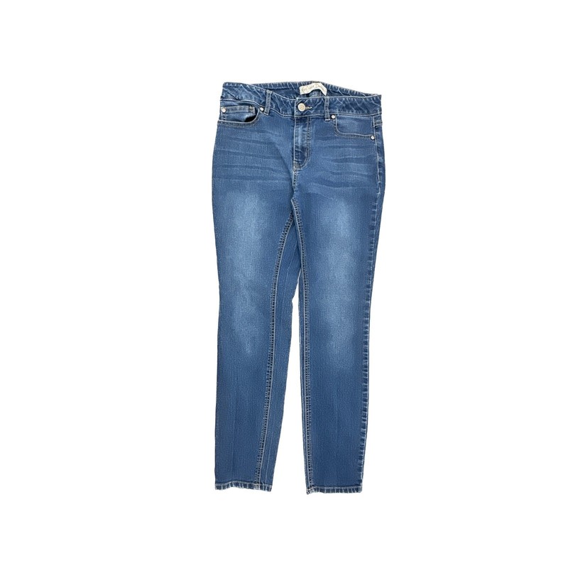 Cato Denim Womens Medium Wash Skinny Jeans Size 6 Blue Stretch RN37080