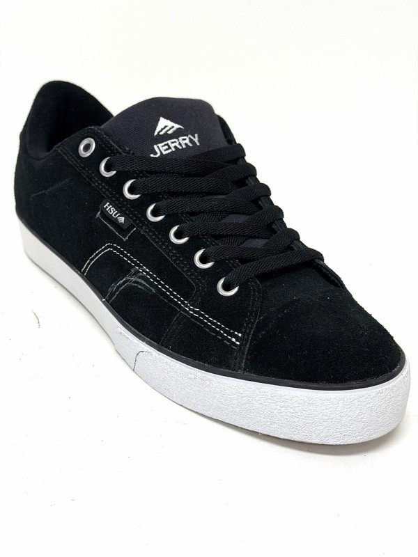 Emerica HSU 2 LOW Men’s Sneakers Size 9 New OG Year 2011 Black White Ref3660