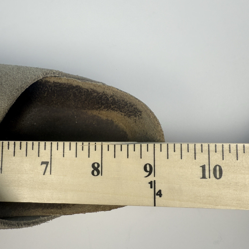 Birkenstock Arizona Taupe Suede Leather Soft Footbed Size Unknown See Notes gallery