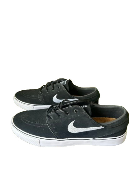 Nike SB Zoom Janoski OG+ Black White Suede Skate Shoes FD6757-001 Mens 10.5