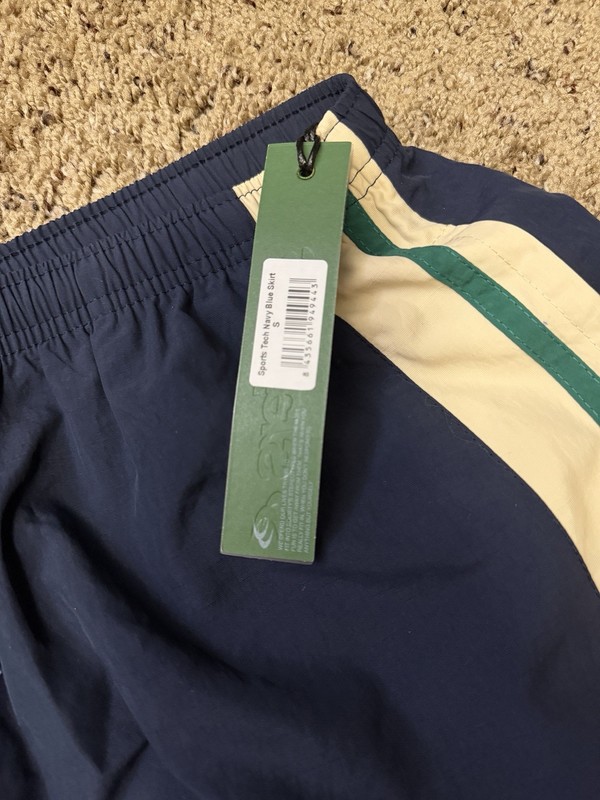 NWT Women’s Scuffers Sports Navy Tech Blue Ankle Length Skirt Size Small gallery