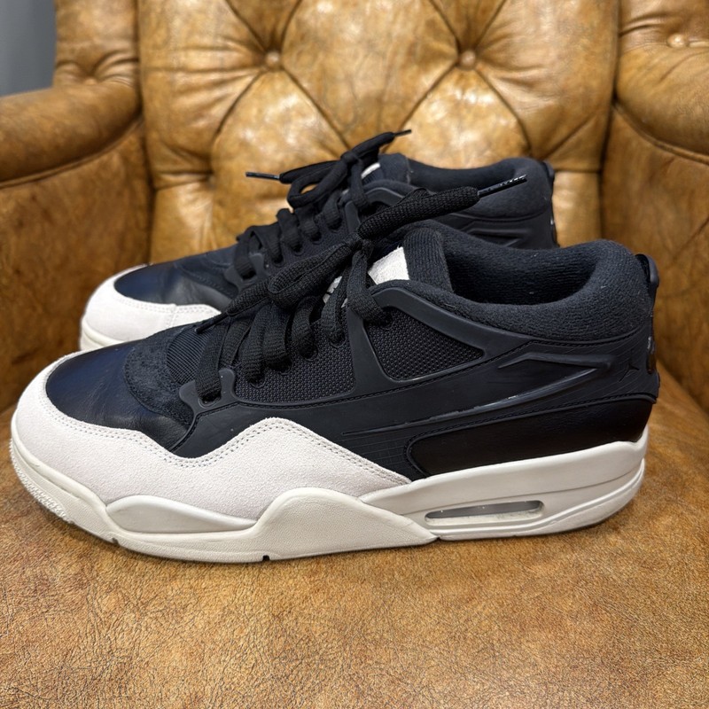 Size 12- Air Jordan 4 RM Black Light Bone FQ7939-001