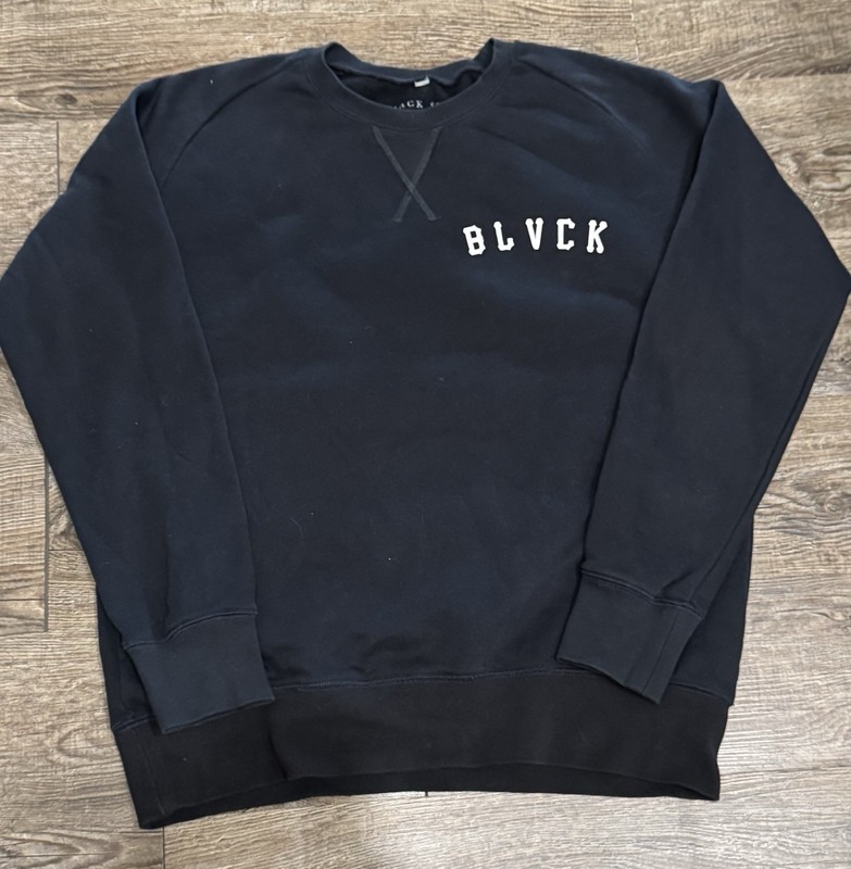 Black Scale «BLVCK» Crewneck Grand Slam Sweatshirt Men’s Medium