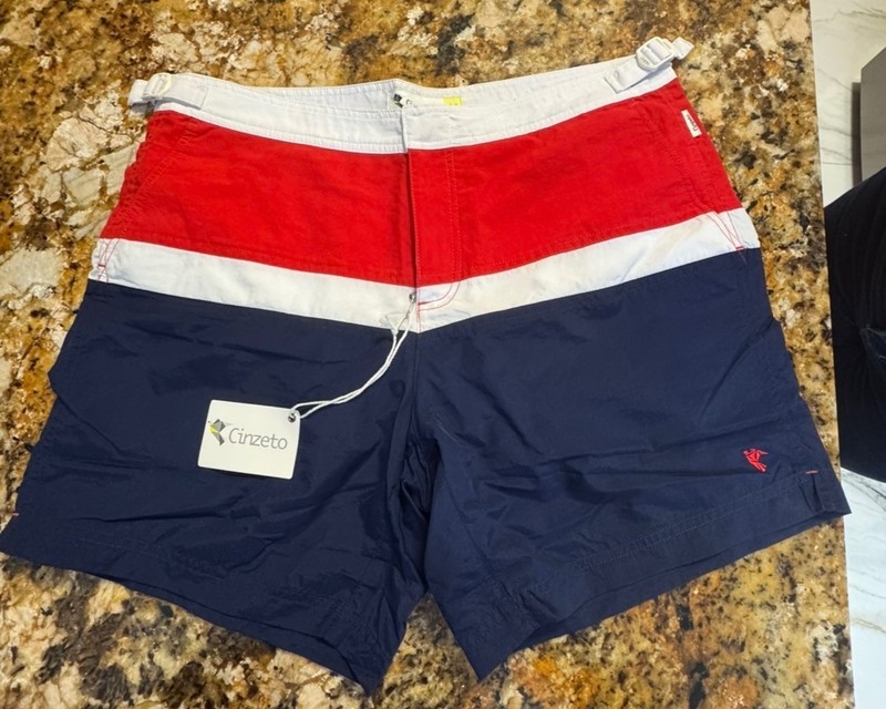 Traje De Baño Para Hombre Con Forro Pantalones Cortos Con Cordón