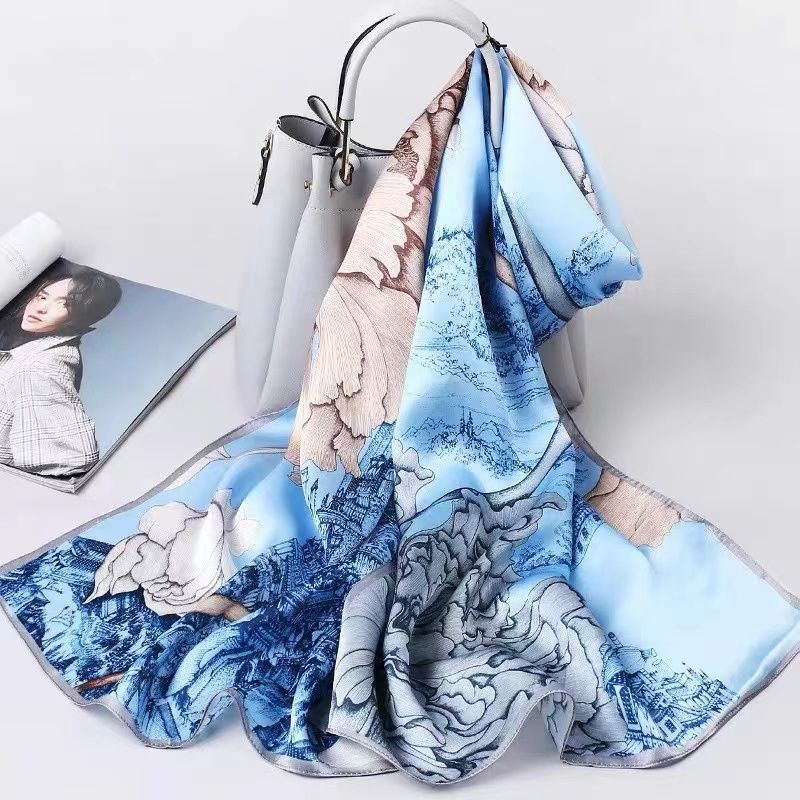 180x90cm Summer Long Sunscreen Scarf Shawl Womens Fashion Accessory