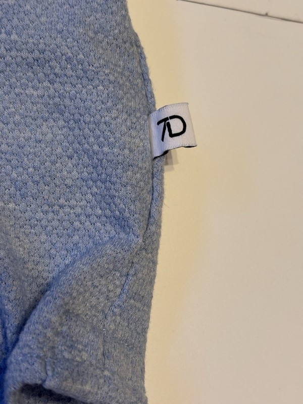 7D 7 Diamonds Light Blue Seville Jacquard Woven Stretch SS Button Down Mens XL gallery